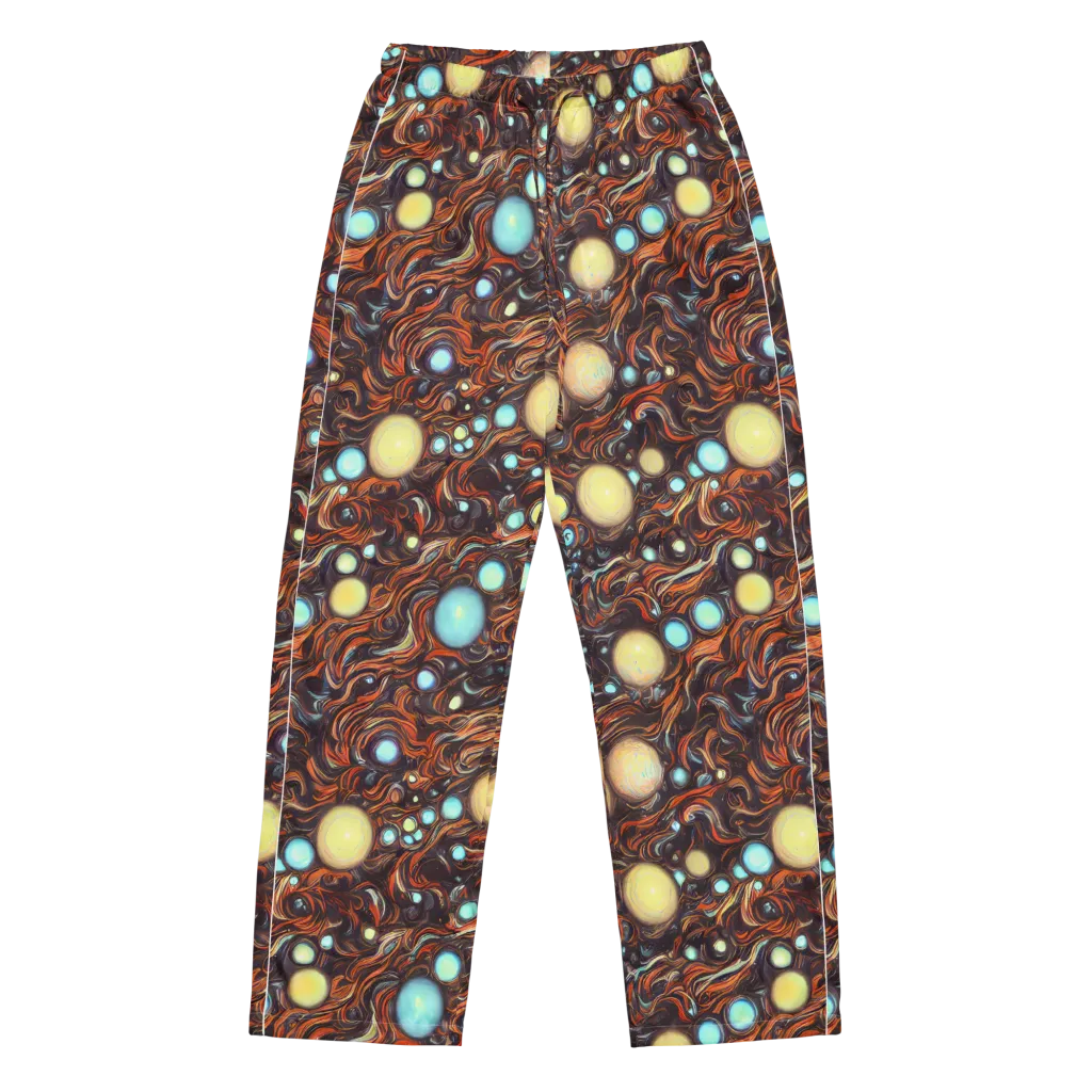 Molten Galaxies on Women's Pajama Pants — Front