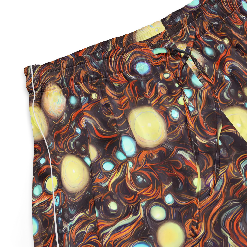 Molten Galaxies on Women's Pajama Shorts — Product details