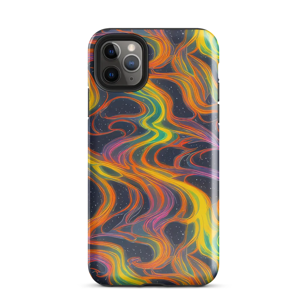 Starfall Ribbons on Tough Case for iPhone® — Front