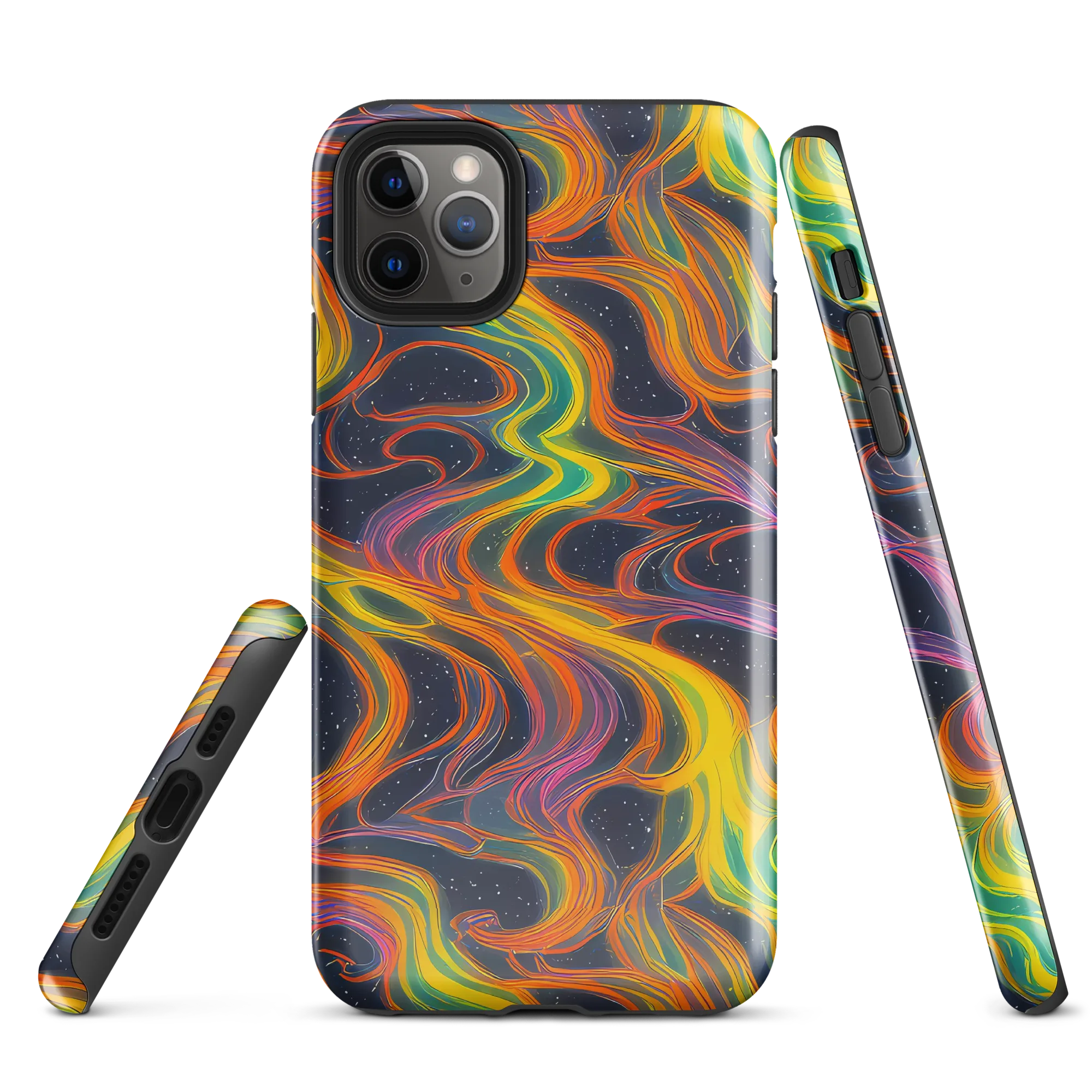 Starfall Ribbons on Tough Case for iPhone® — Front