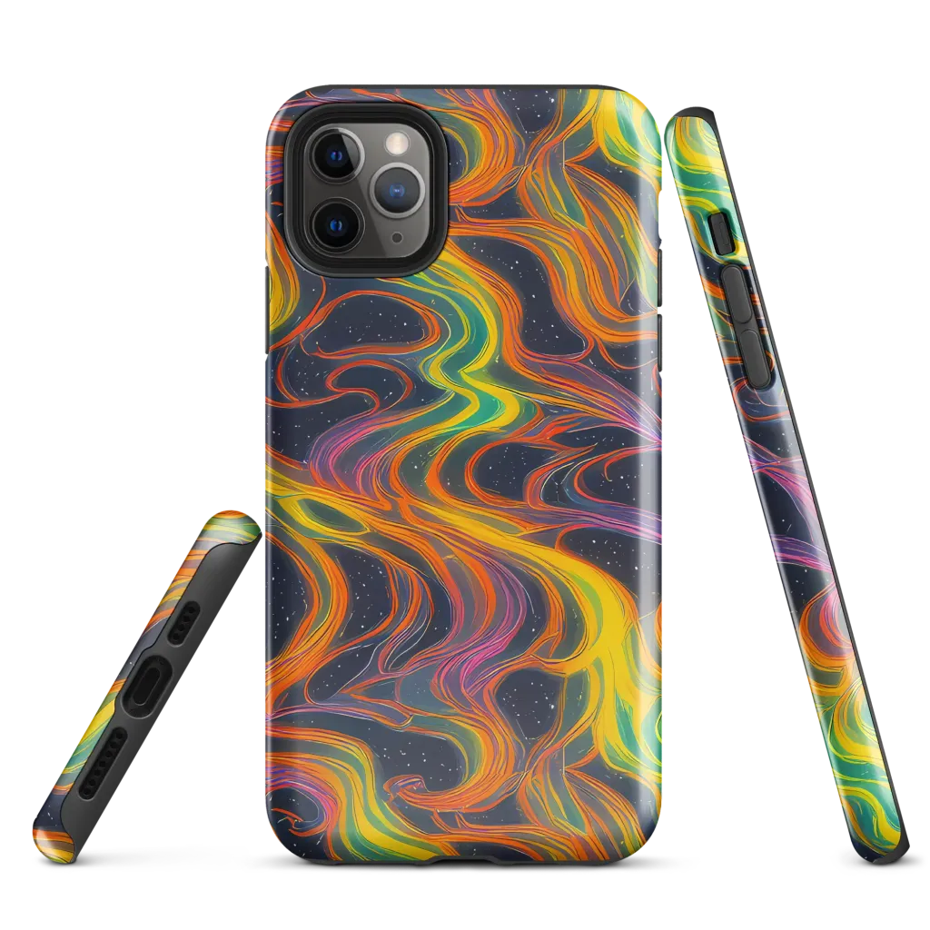 Starfall Ribbons on Tough Case for iPhone® — Front