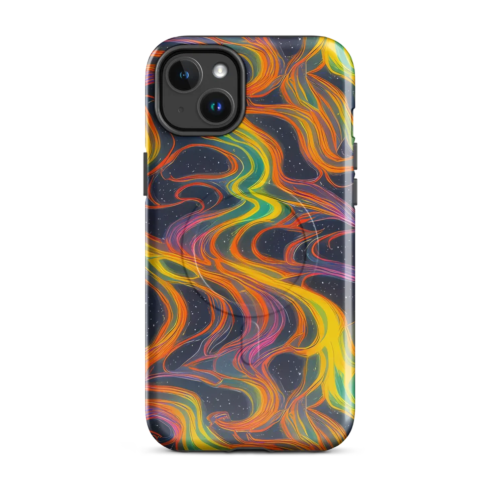 Starfall Ribbons on MagSafe Tough Case for iPhone® — Front