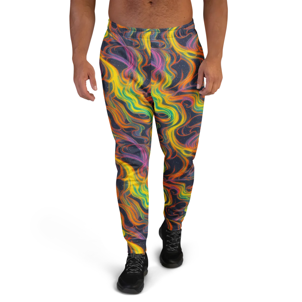Starfall Ribbons on Men's Joggers — Front