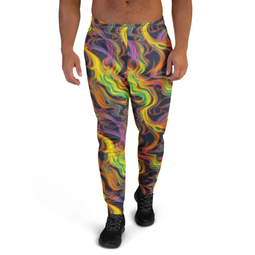 Starfall Ribbons on a Men's Joggers