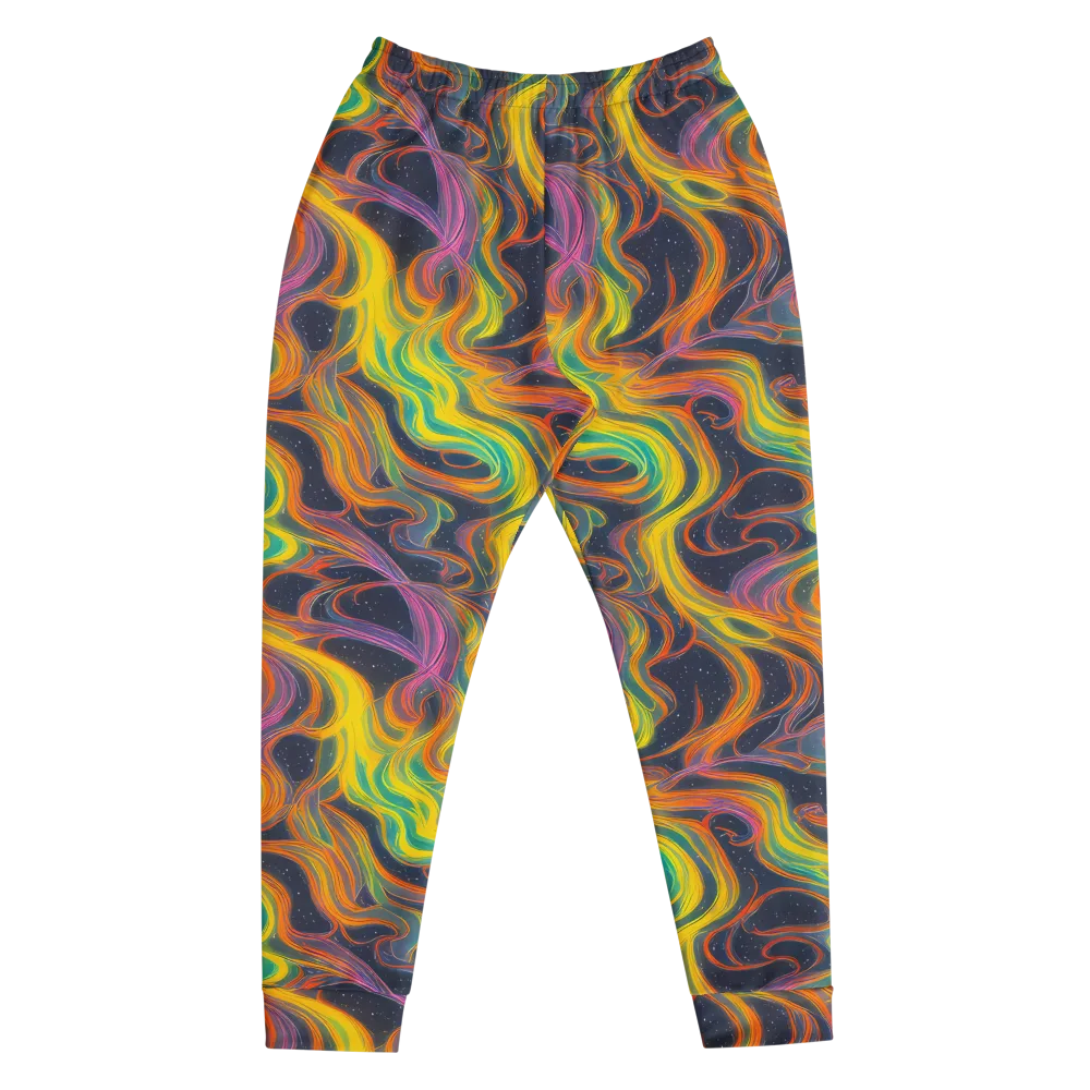 Starfall Ribbons on Men's Joggers — Front