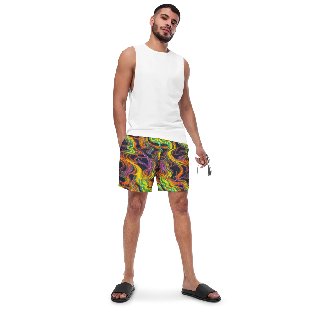 Starfall Ribbons on Swim Trunks — Front