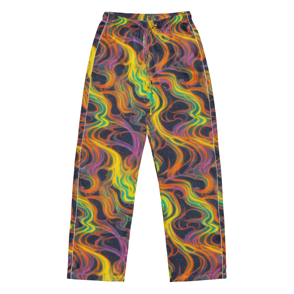 Starfall Ribbons on Women's Pajama Pants — Front