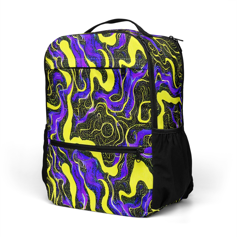 Rebel Circuit on Utility Backpack — Left Front