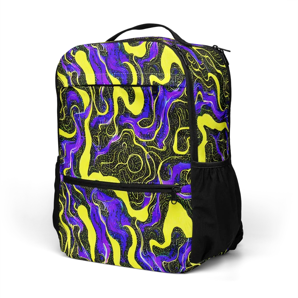 Rebel Circuit on Utility Backpack — Left Front