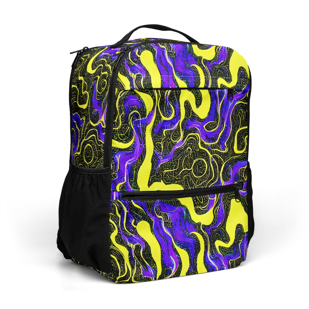 Rebel Circuit on Utility Backpack — Right Front