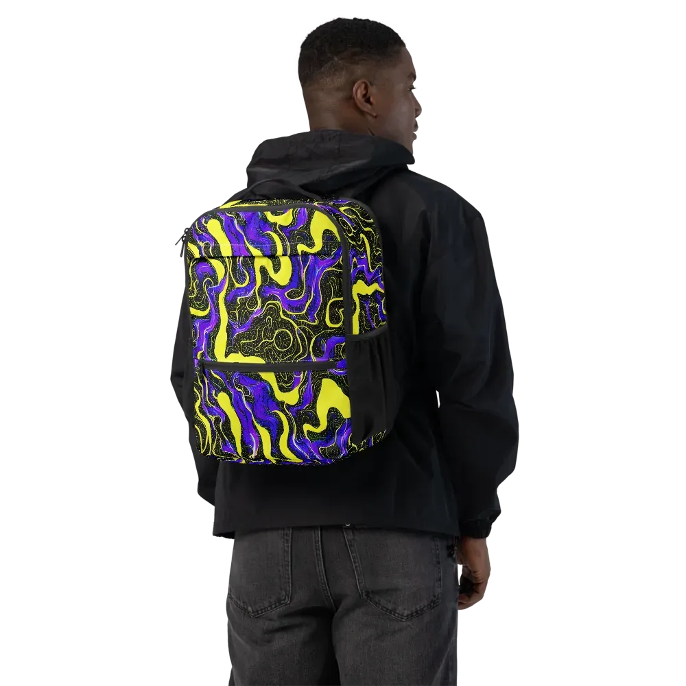 Rebel Circuit on Utility Backpack — Back