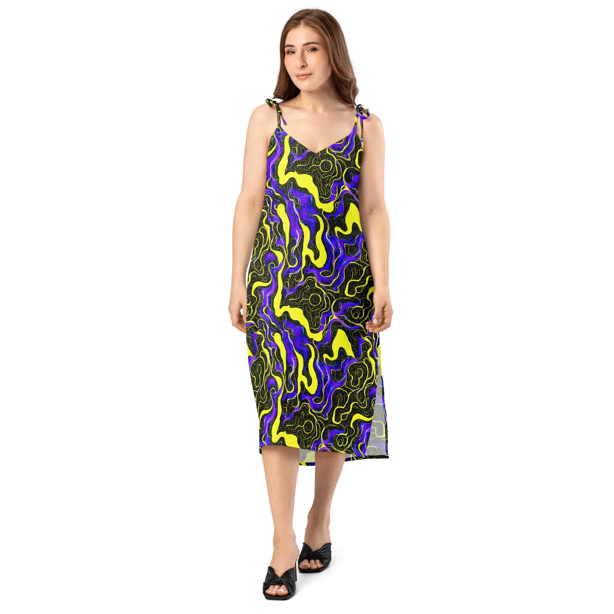 Rebel Circuit on Slip Dress — Front