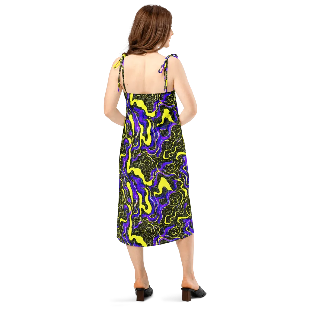 Rebel Circuit on Slip Dress — Back