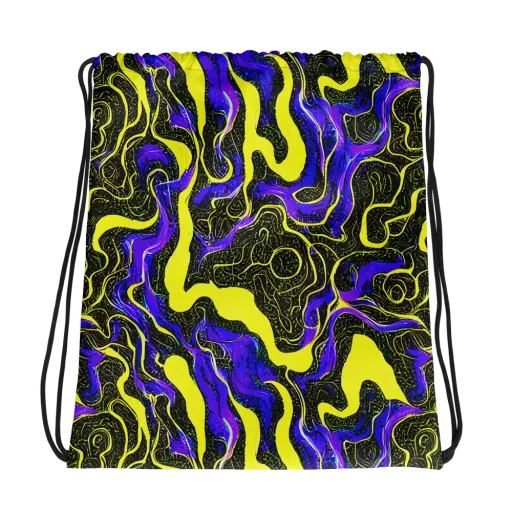 Rebel Circuit on a Drawstring Bag