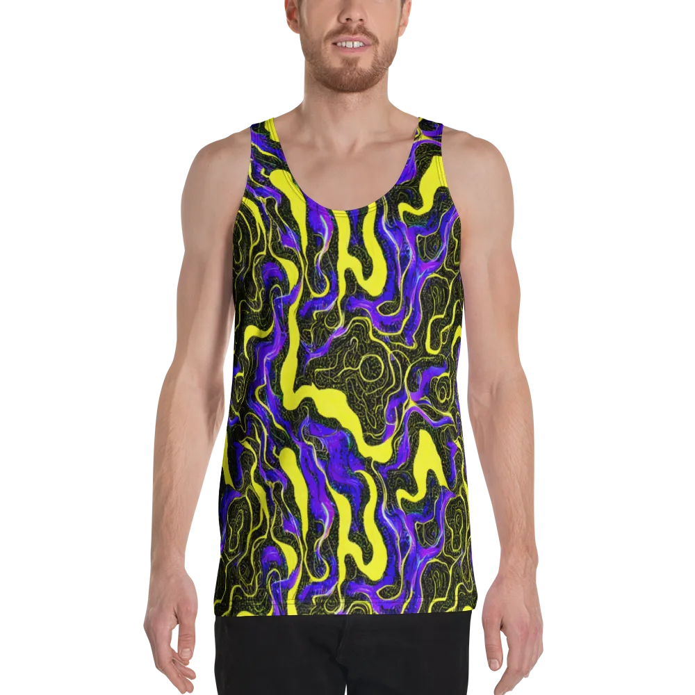 Rebel Circuit on Men's Tank Top — Front