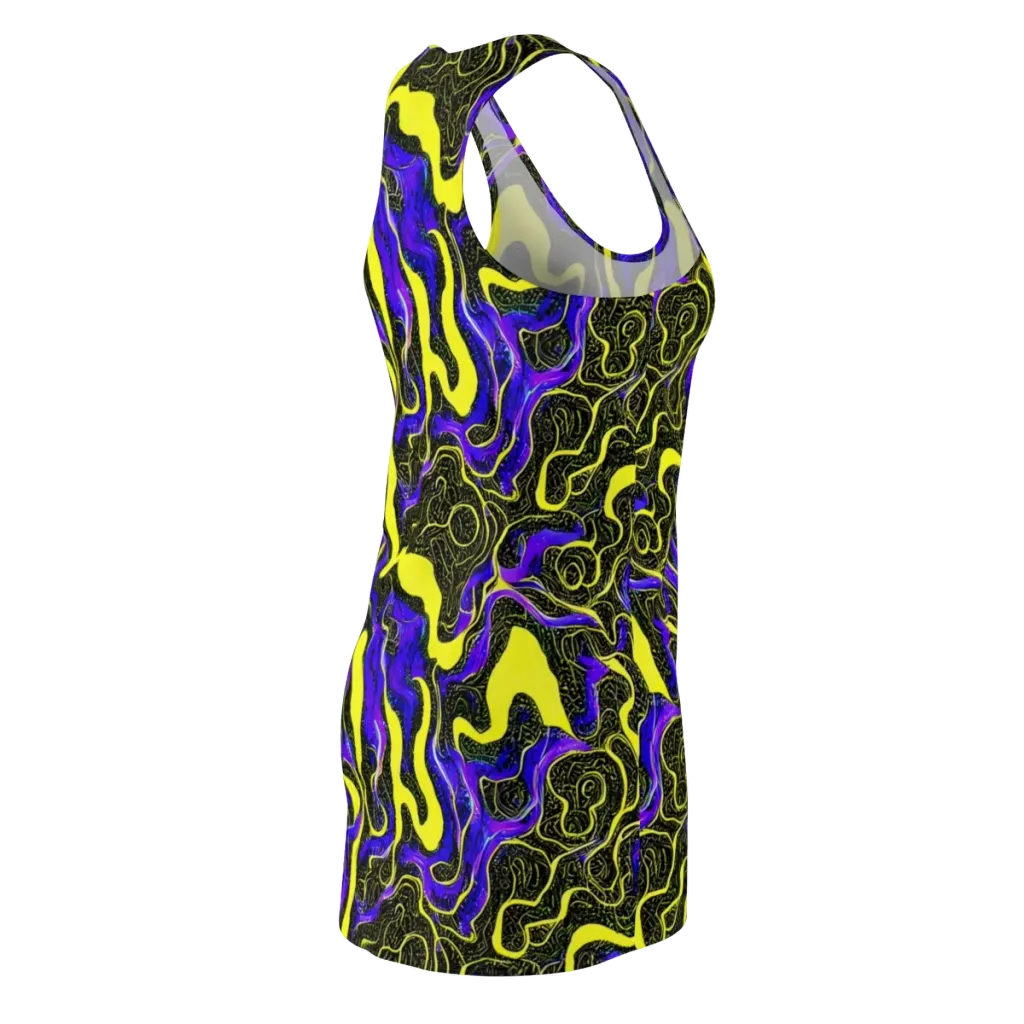 Rebel Circuit on Racerback Dress — Back Side