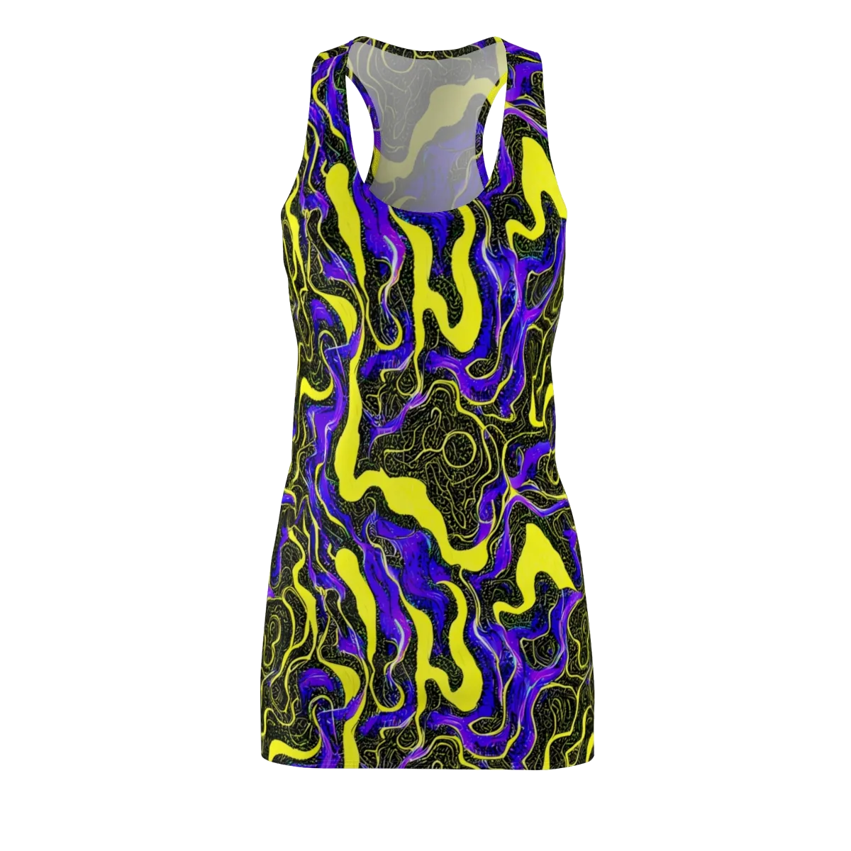 Rebel Circuit on Racerback Dress — Front