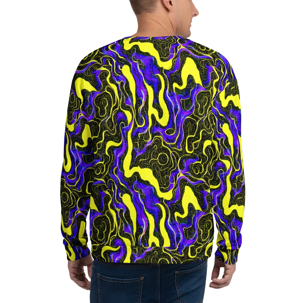 Rebel Circuit on Sweatshirt — Back