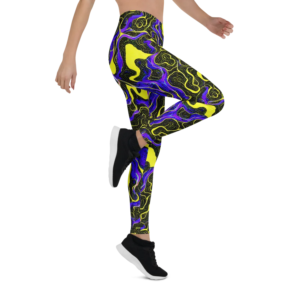 Rebel Circuit on Leggings — Right