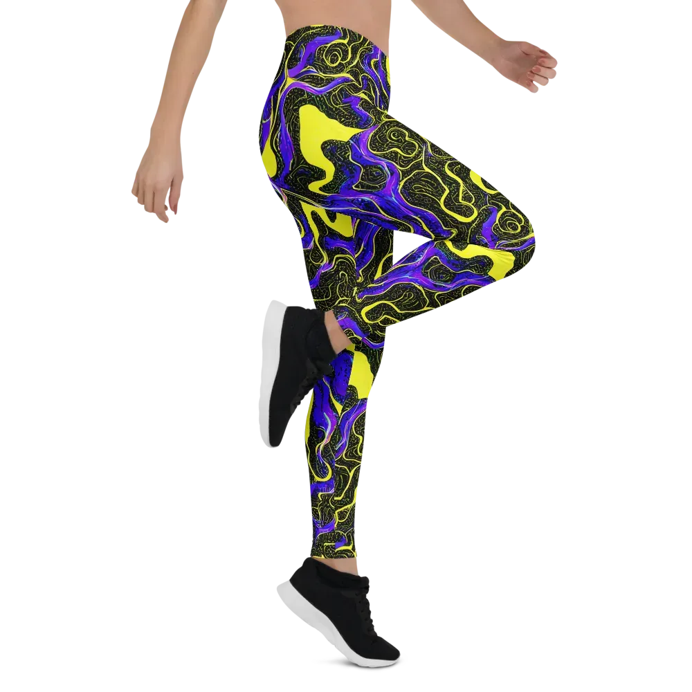 Rebel Circuit on Leggings — Right