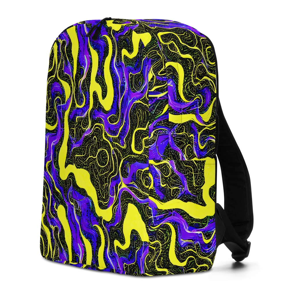 Rebel Circuit on Minimalist Backpack — Left