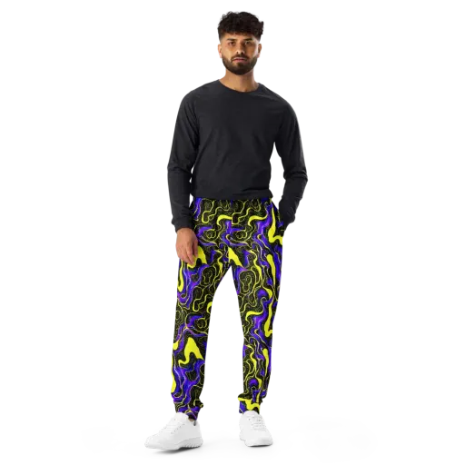 Rebel Circuit on a Men's Joggers