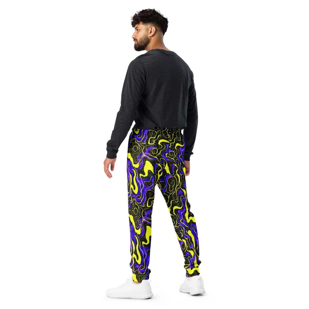 Rebel Circuit on Men's Joggers — Back