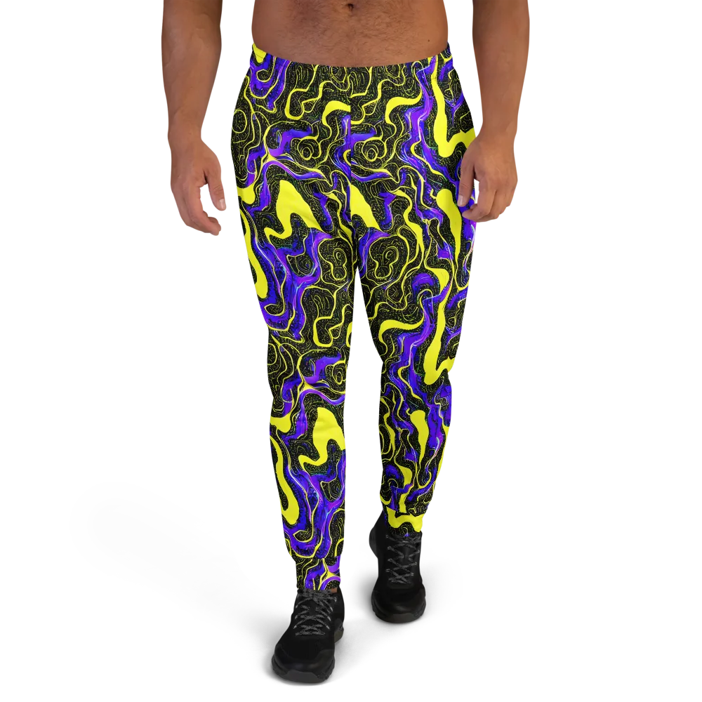 Rebel Circuit on Men's Joggers — Front
