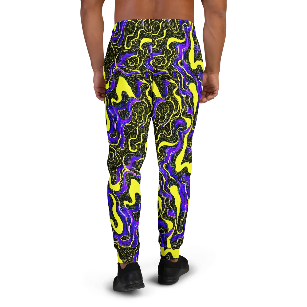 Rebel Circuit on Men's Joggers — Back
