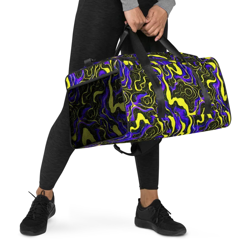 Rebel Circuit on Duffle Bag — Right Front