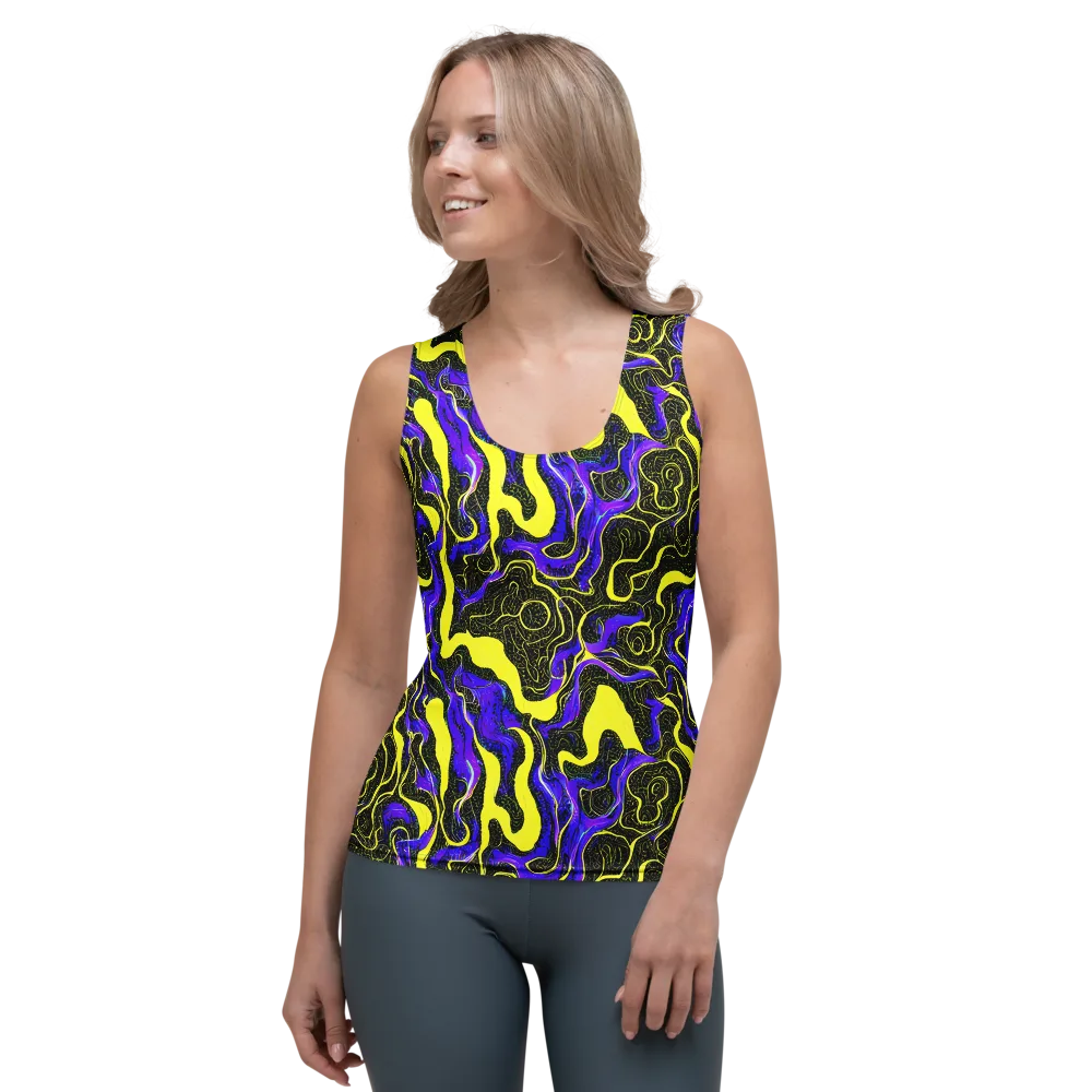 Rebel Circuit on Women's Tank Top — Front