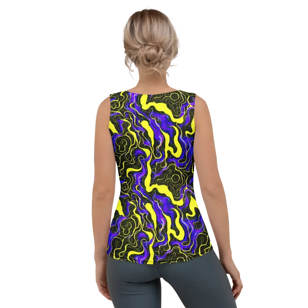 Rebel Circuit on Women's Tank Top — Back