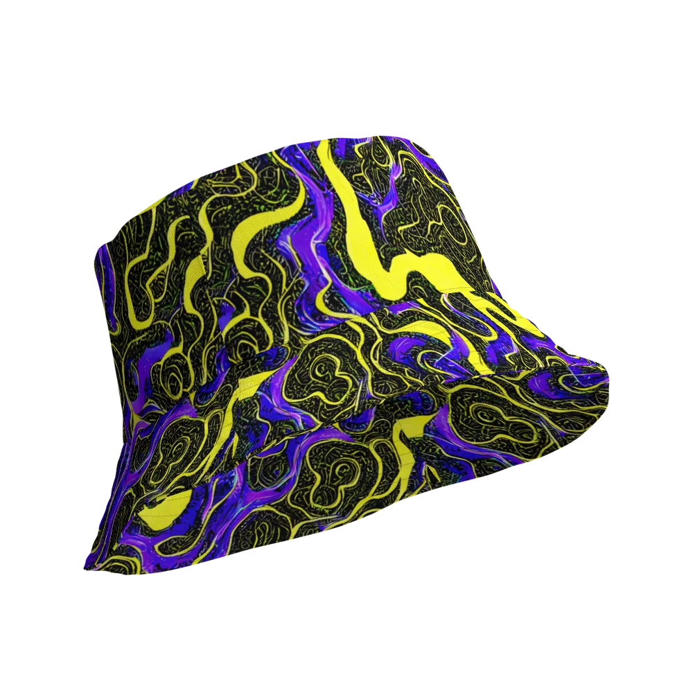 Rebel Circuit on Reversible Bucket Hat — Product details Outside