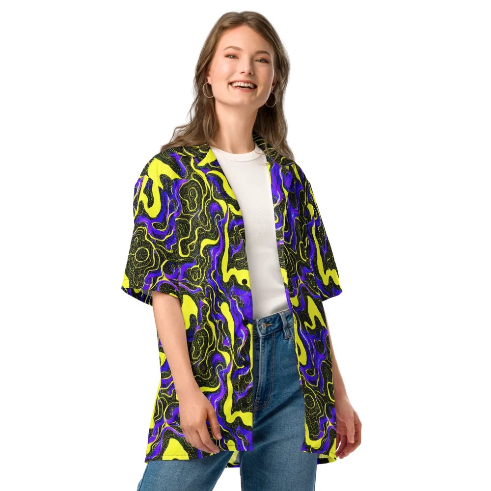 Rebel Circuit on Button Shirt — Front