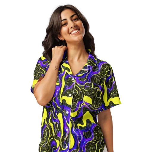 Rebel Circuit on a Women's Short Sleeve Pajama Top