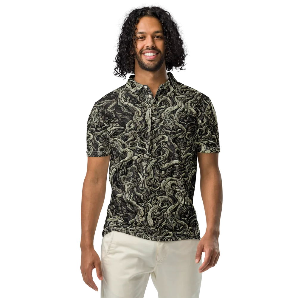 Bone Tide on Men's Slim Fit Polo Shirt — Front