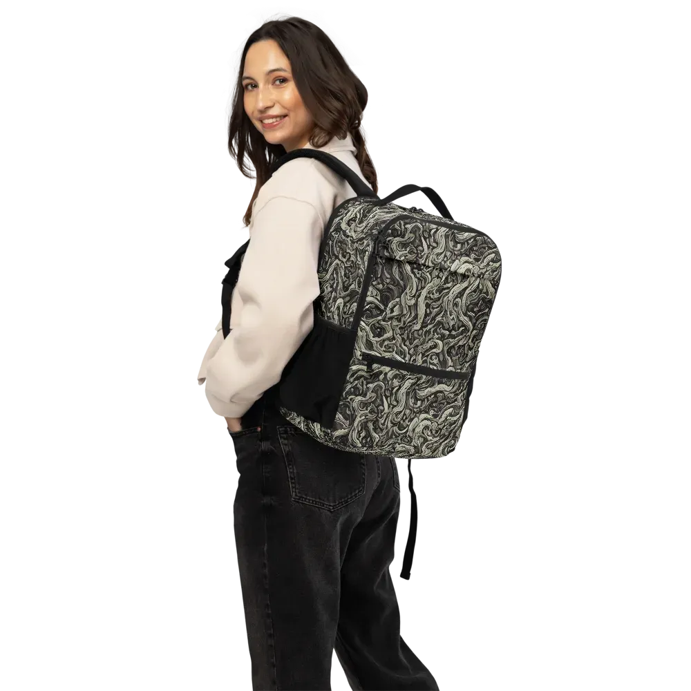 Bone Tide on Utility Backpack — Back