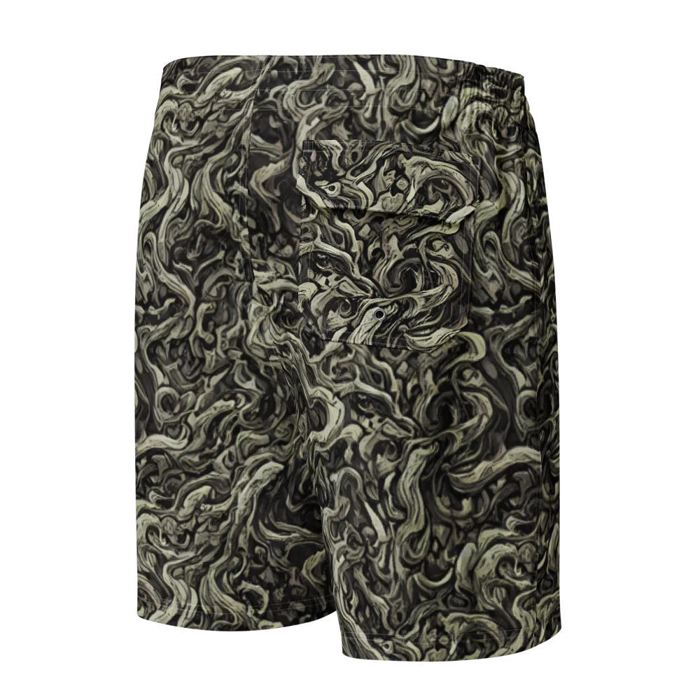 Bone Tide on Men's Board Shorts — Back