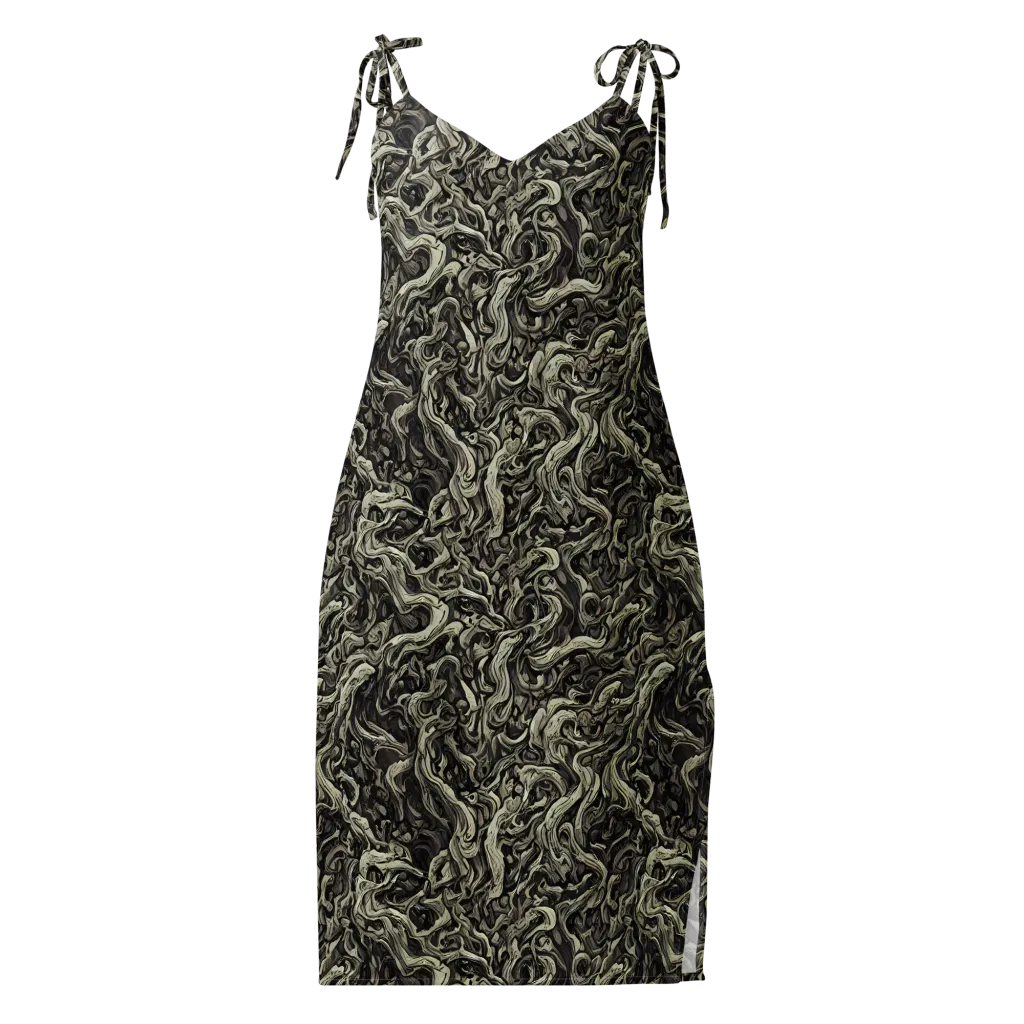 Bone Tide on Slip Dress — Front