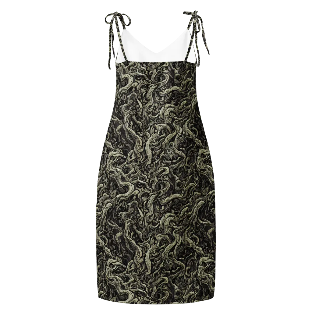 Bone Tide on Slip Dress — Back