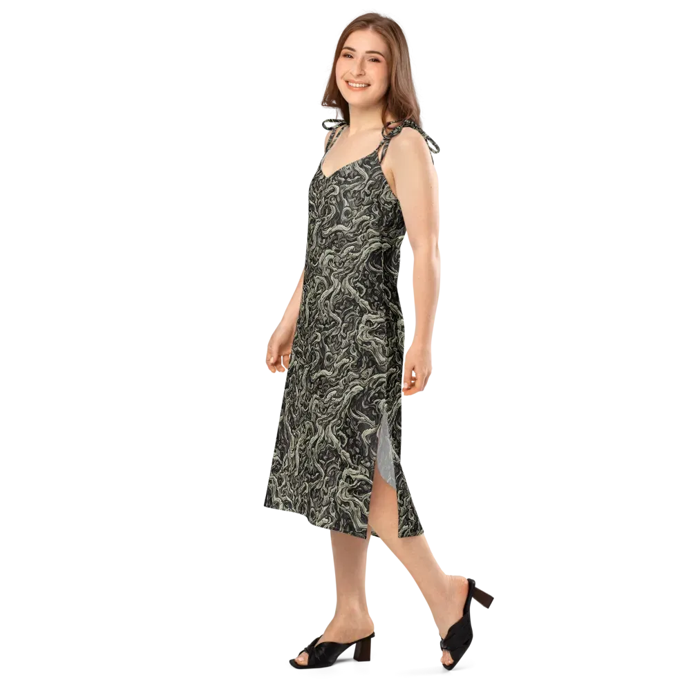 Bone Tide on Slip Dress — Left Front