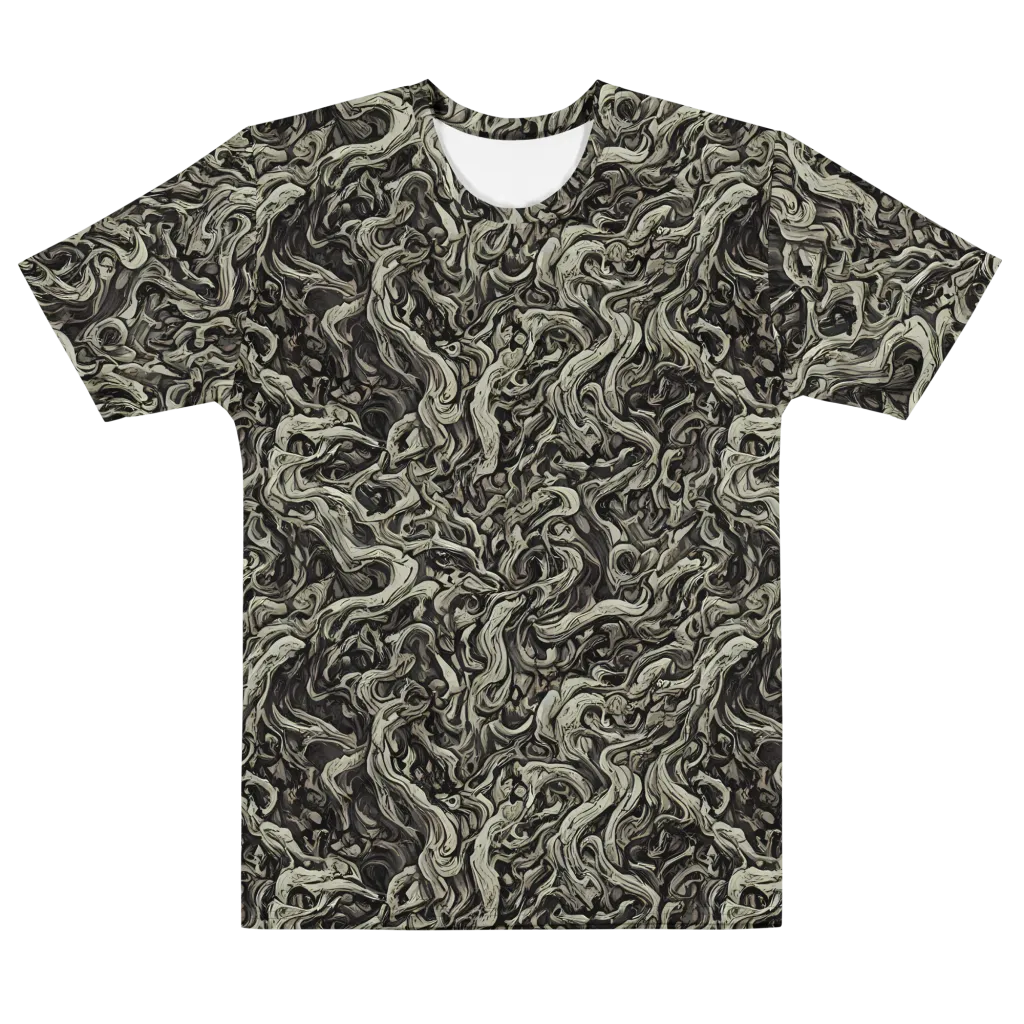 Bone Tide on Men's Cotton Crew Neck T-Shirt — Front