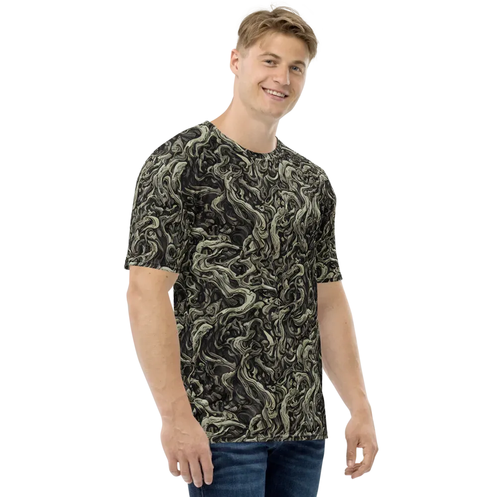 Bone Tide on Men's Crew Neck T-Shirt — Right