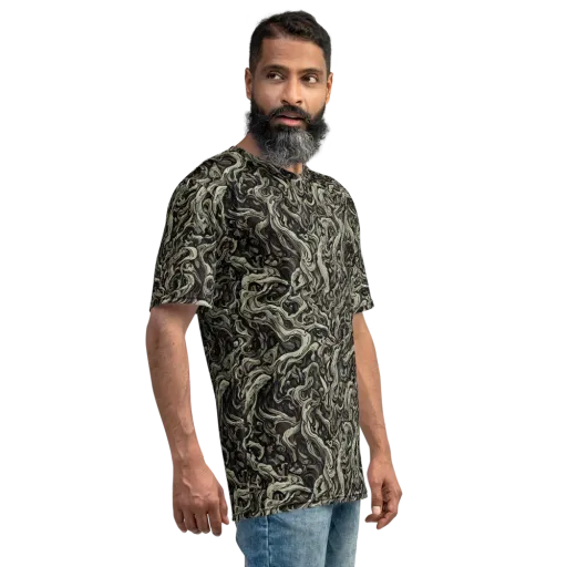 Bone Tide on a Men's Crew Neck T-Shirt