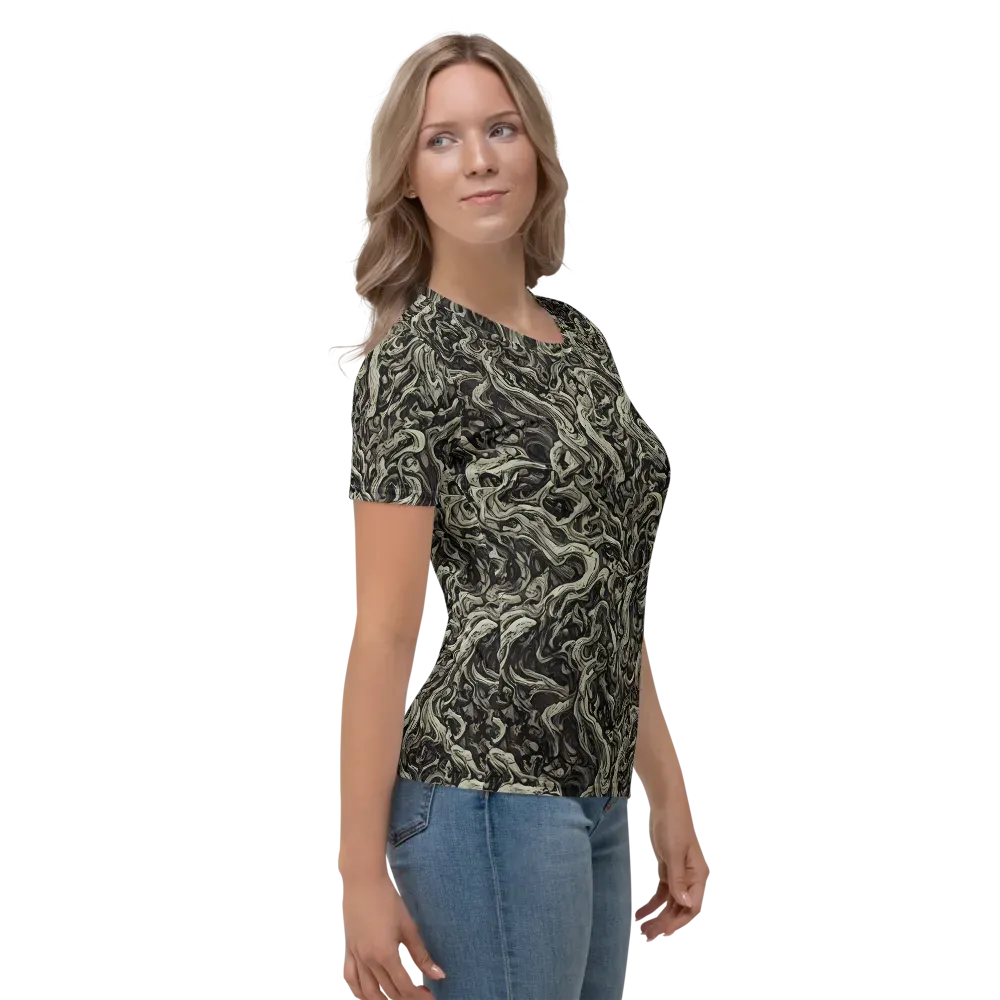 Bone Tide on Women's Crew Neck T-Shirt — Right