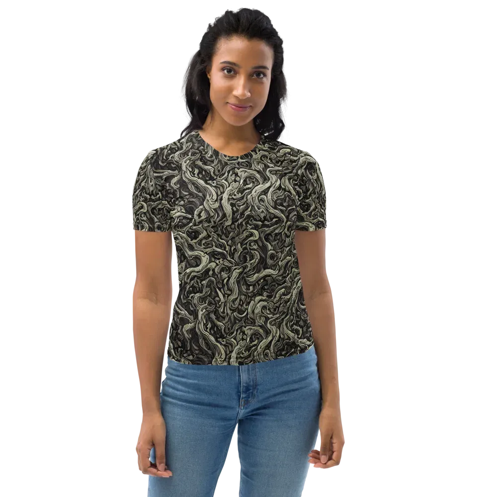 Bone Tide on Women's Crew Neck T-Shirt — Front