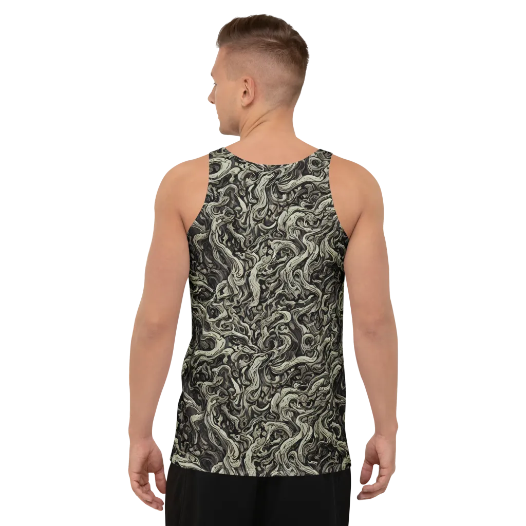 Bone Tide on Men's Tank Top — Back