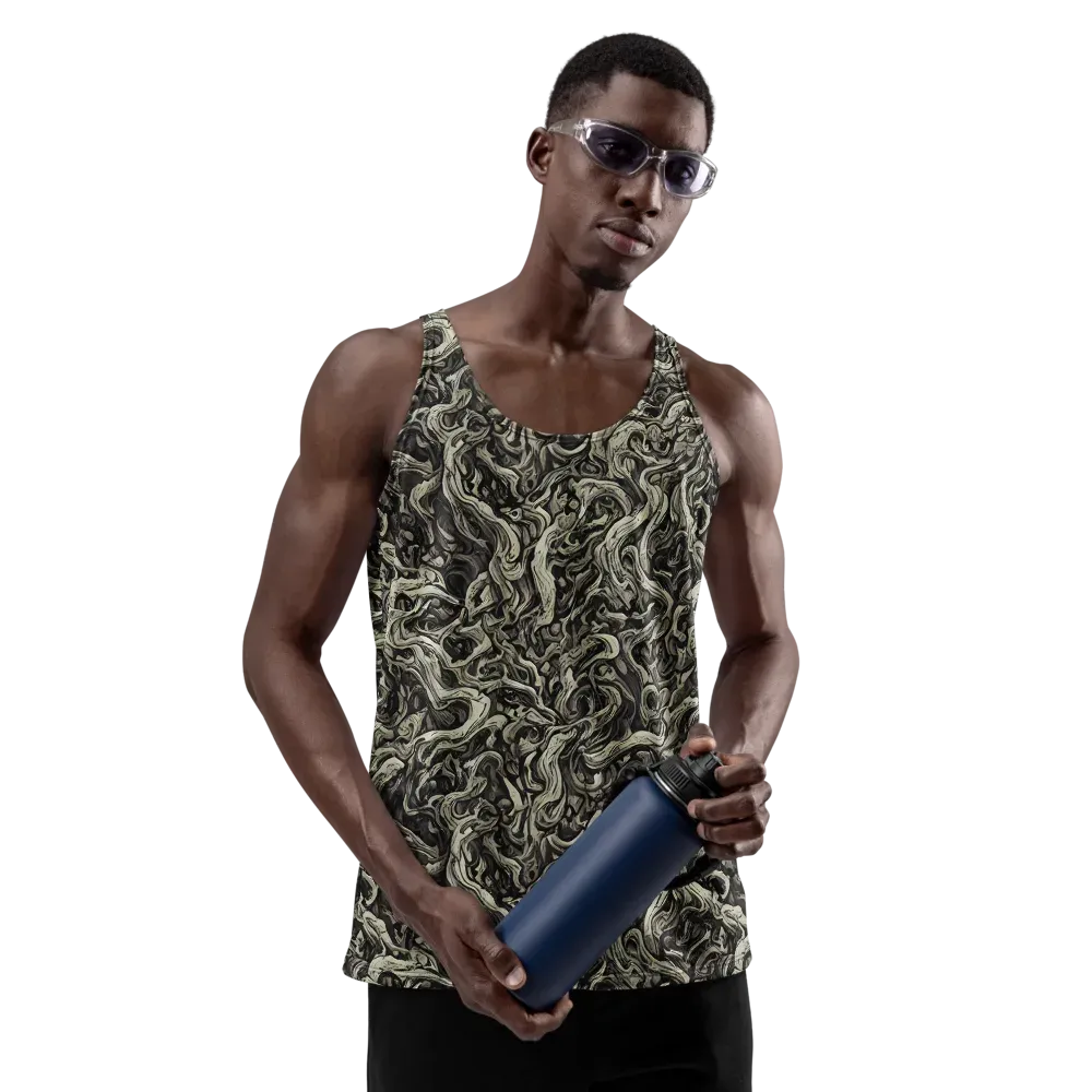 Bone Tide on Men's Tank Top — Front