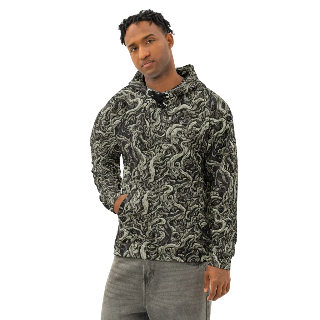 Bone Tide on Cotton Hoodie — Left Front