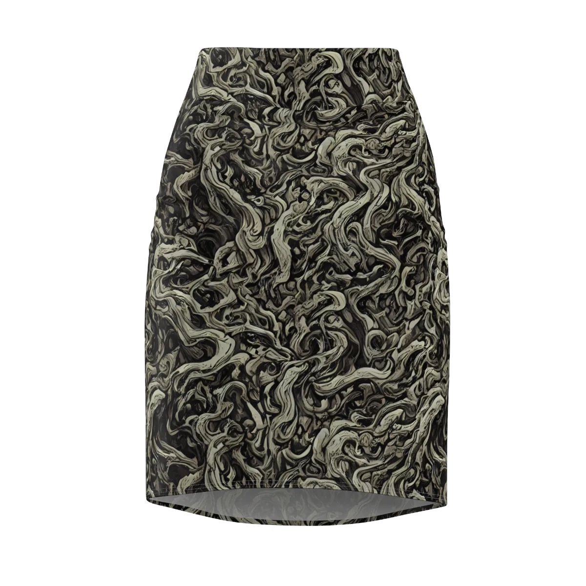 Bone Tide on Pencil Skirt — Front